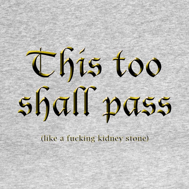 This too shall pass by stickmanifesto